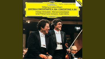 Mozart: Sinfonia concertante for Violin and Viola in E-Flat Major, K. 364: I. Allegro maestoso