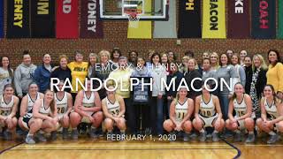 EHCWBB (McKinney 42) v. Randolph Macon Highlights 2.1.20