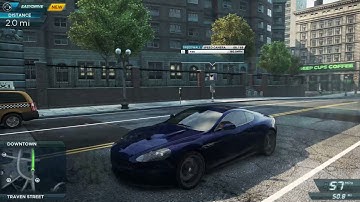 Aston Martin DBS at NFS Most wanted 2012 (race,drifting)