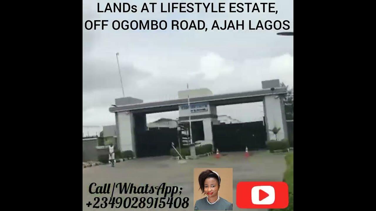 ESTATE LAND FOR SALE AT AJAH LAGOS STATE. LIFESTYLE RESIDENCE OFF