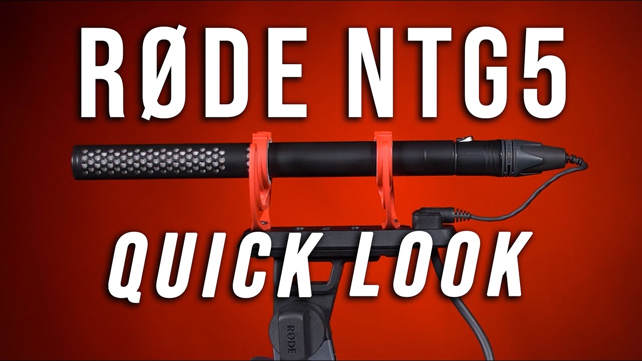 RODE NTG5 Shotgun Microphone | Quick Look - YouTube