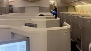 American Airlines Business Class 777-300 New Delhi To JFK