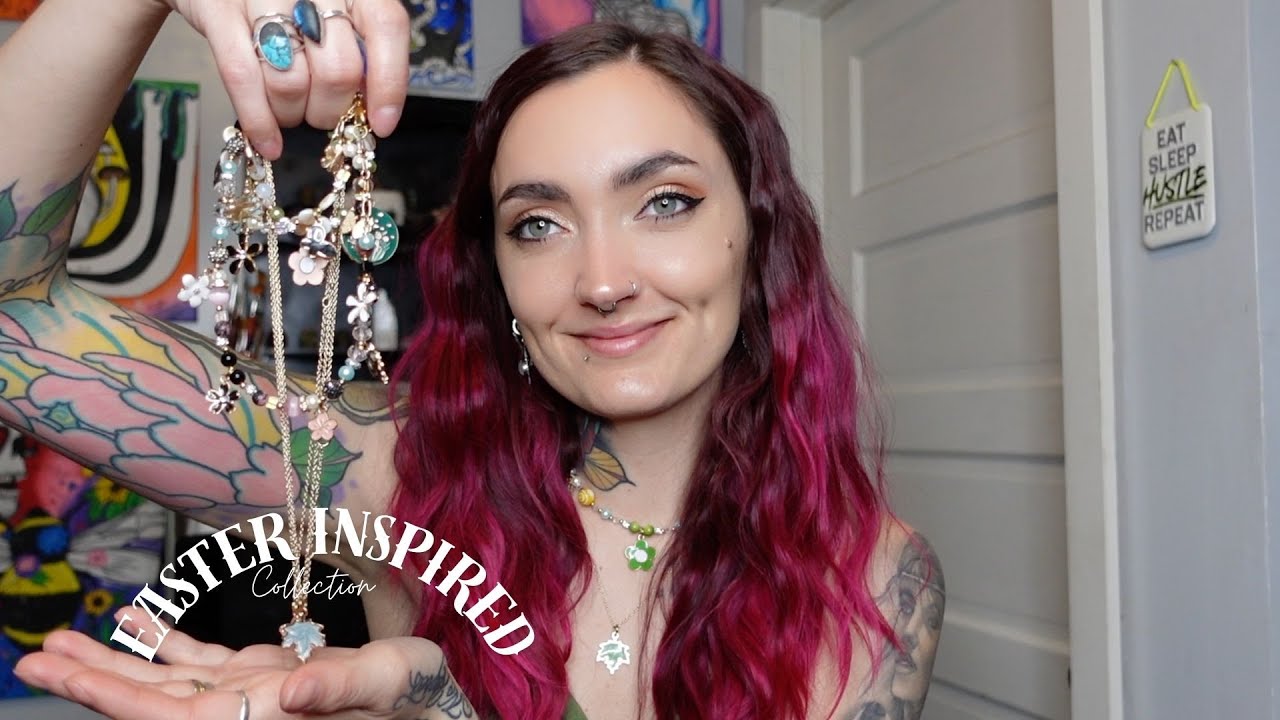 Handmade Jewelry Haul - Pastel Easter Inspired Collection