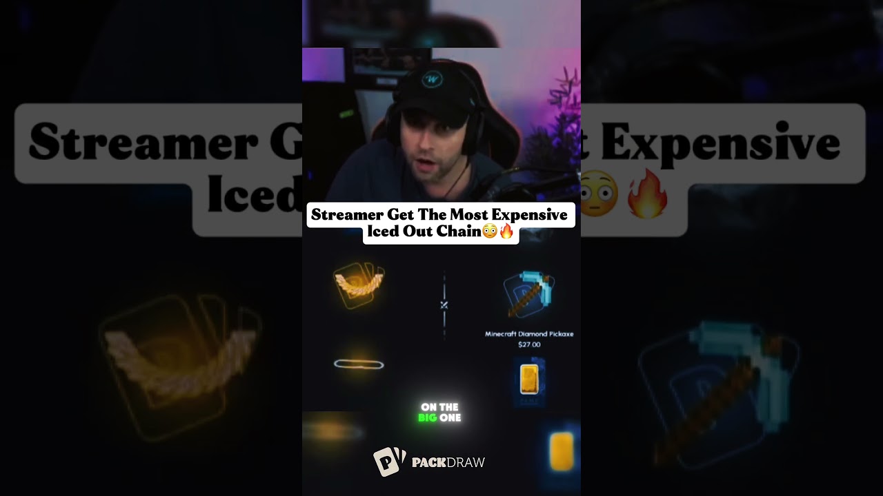 Streamer Get The Most Expensive Iced Out Chain😳🔥