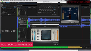 Cinema Sound: Audition, Waves Renaissance and C1 Compressor Shootout!