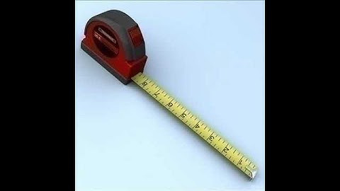 3D Model of Tape Measurer Review
