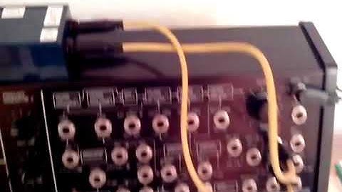 Korg ms20 - MIDI to CV with MiniCV