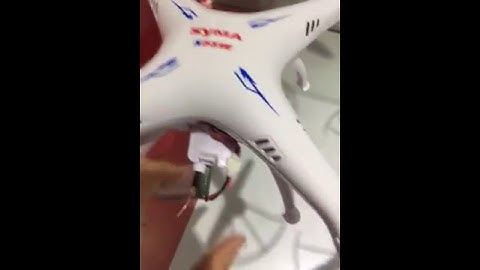 Remove the battery for SMYA X5SW-1