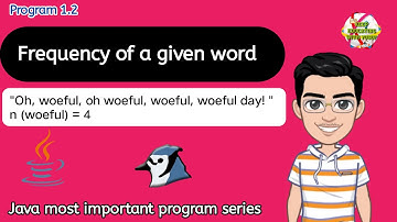 Java program to find the frequency of a given word