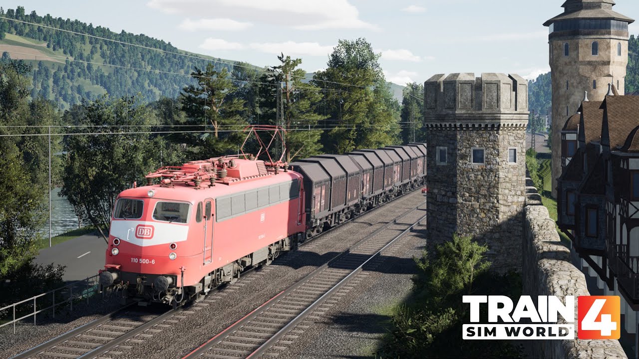 ВЕЗЕМО ВАНТАЖ Mainz - Bingen | Linke Rheinstrecke: Mainz - Koblenz | Train Sim World 4