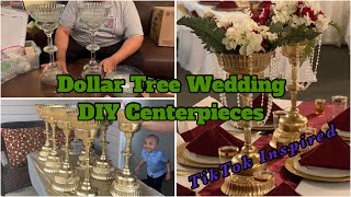 Dollar Tree Wedding Centerpiece DIY!!!