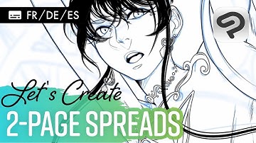 How to make 2-page comic spreads in EX and PRO! | Jake Hercy Draws