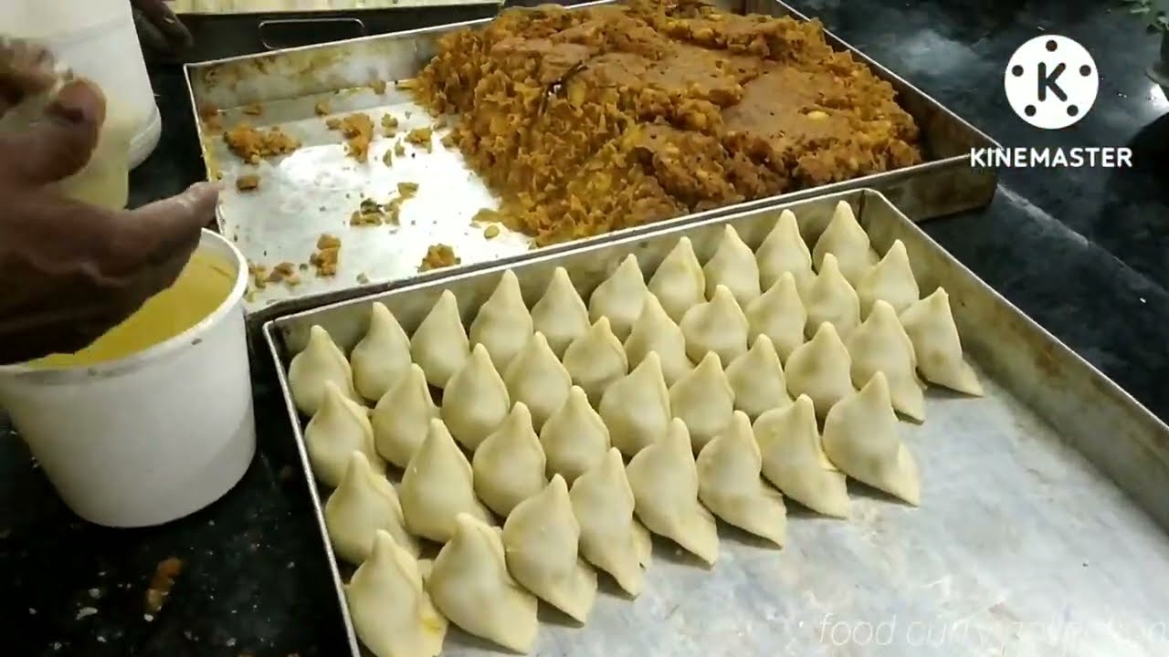 Huge Samosa Making Process In Factory | Samosa Recipe | How To Make Somosa🔥