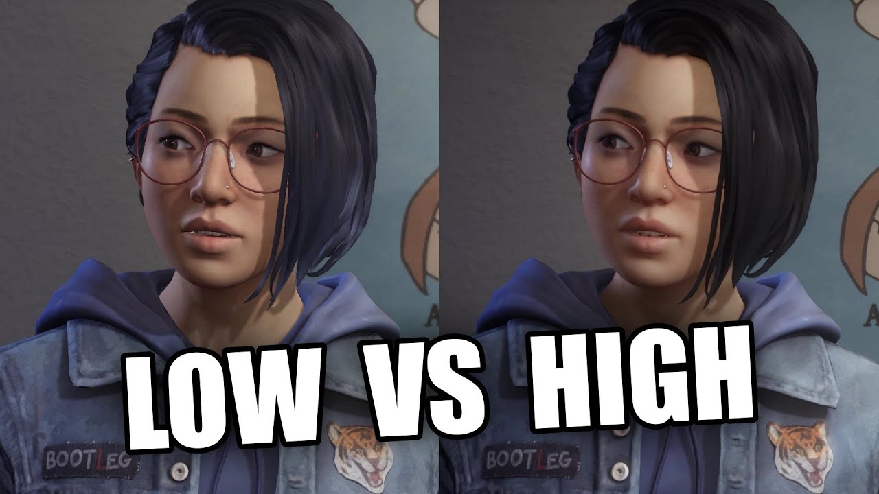 Life is Strange True Colors - LOW vs CINEMATIC Graphics Settings Test