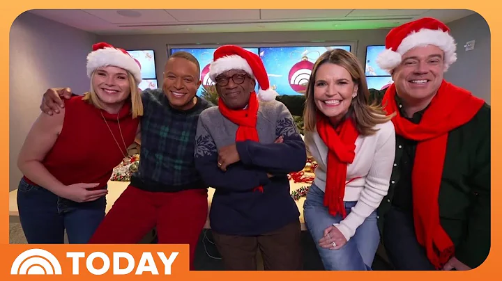 TODAY Surprises NBC Staff With Christmas Trees Around 30 Rock