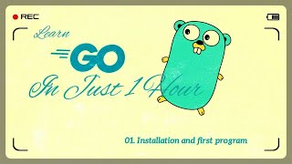 Learning Golang - 01 - Introduction, Setup & First program