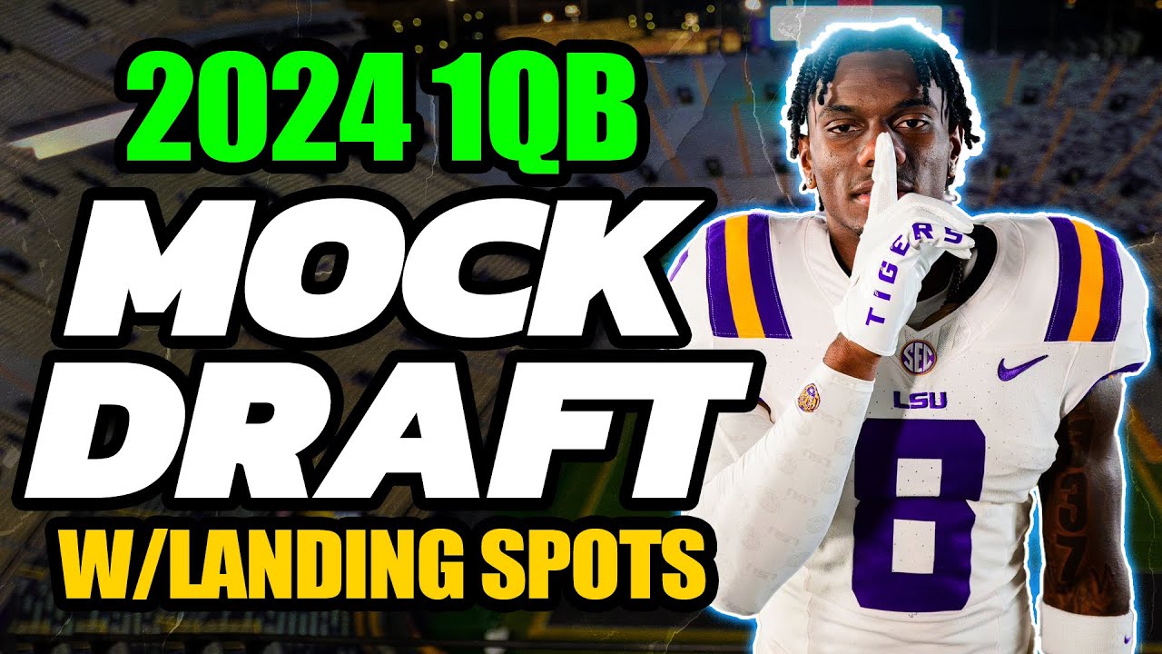 1QB 2024 Dynasty Football Rookie Mock Draft! YouTube