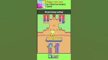 🎯 Piggy Coin Sort 3D | CREATIVE MOBILE GAME | NextBigAds | Ad Intelligence #nextbigads