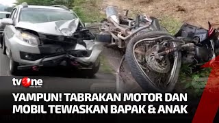 Kecelakaan Kendaraan di Banjar Menewaskan Bapak & Anaknya | Kabar Petang tvOne