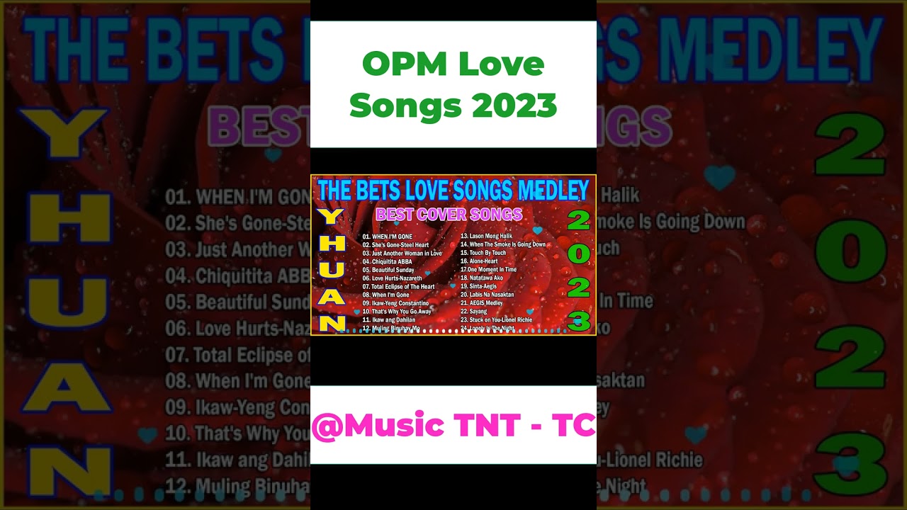 ⁣OPM Love Songs 2023 🤍 Greatest Hits Song by:Yhuan the bets love songs medley 2023 / yhuan