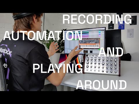 Recording Automation and Playing Around with the CL-1