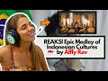 ALFFY REV - EPIC MEDLEY OF INDONESIAN CULTURES | BRAZILIAN REACTION