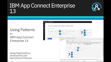 Using Patterns in IBM App Connect Enterprise 13