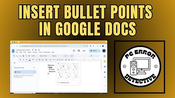 How to Insert Bullet Points in Google Docs - Step-by-Step Guide