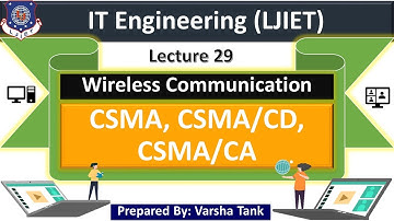 Lec-29_CSMA | Wireless Communication | Information Technology