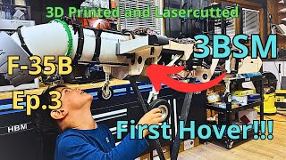 F-35B-Testing 2X130Mm Highvoltage Edf First Hover- Testframe Explained