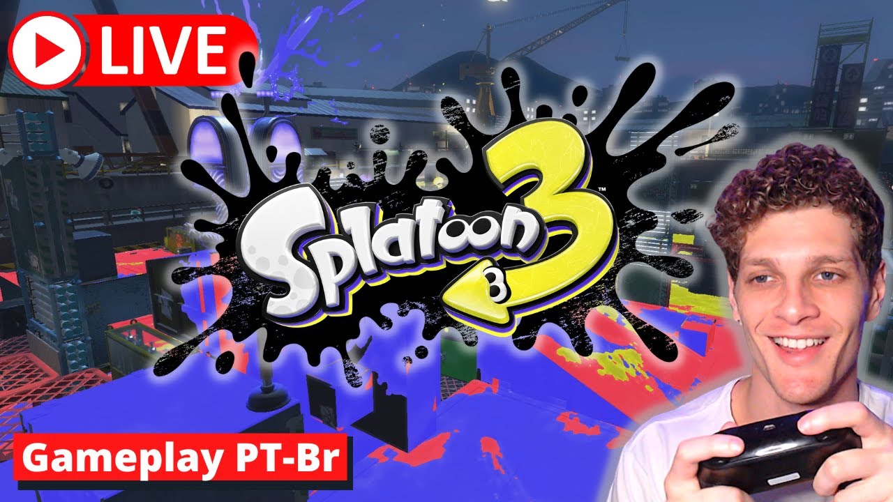 + PARTIDAS em SPLATOON 3 - (Gameplay PT-BR) por Thamás Morelli 