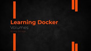 Using Docker Volumes In Practice