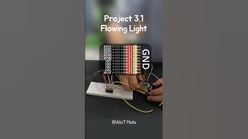 Project 3.1 Flowing Light | #ledbar #esp32 #프로젝트                                     (feat. 클로바더빙)