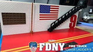 Build the FDNY Ladder 9 Fire Truck 1:24 Scale  Pack 11  The Diorama