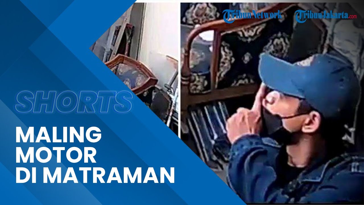 Tampang Maling Motor di Matraman, Sempat Keluarkan Pistol saat Tepergok, Begini Gerak-geriknya