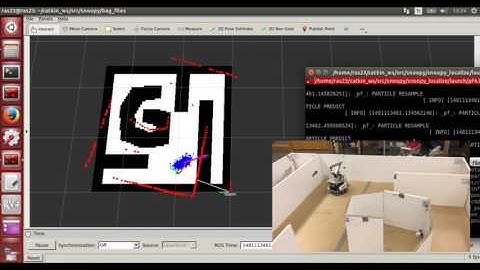 Particle Filter Localization on a Mobile Robot with ROS