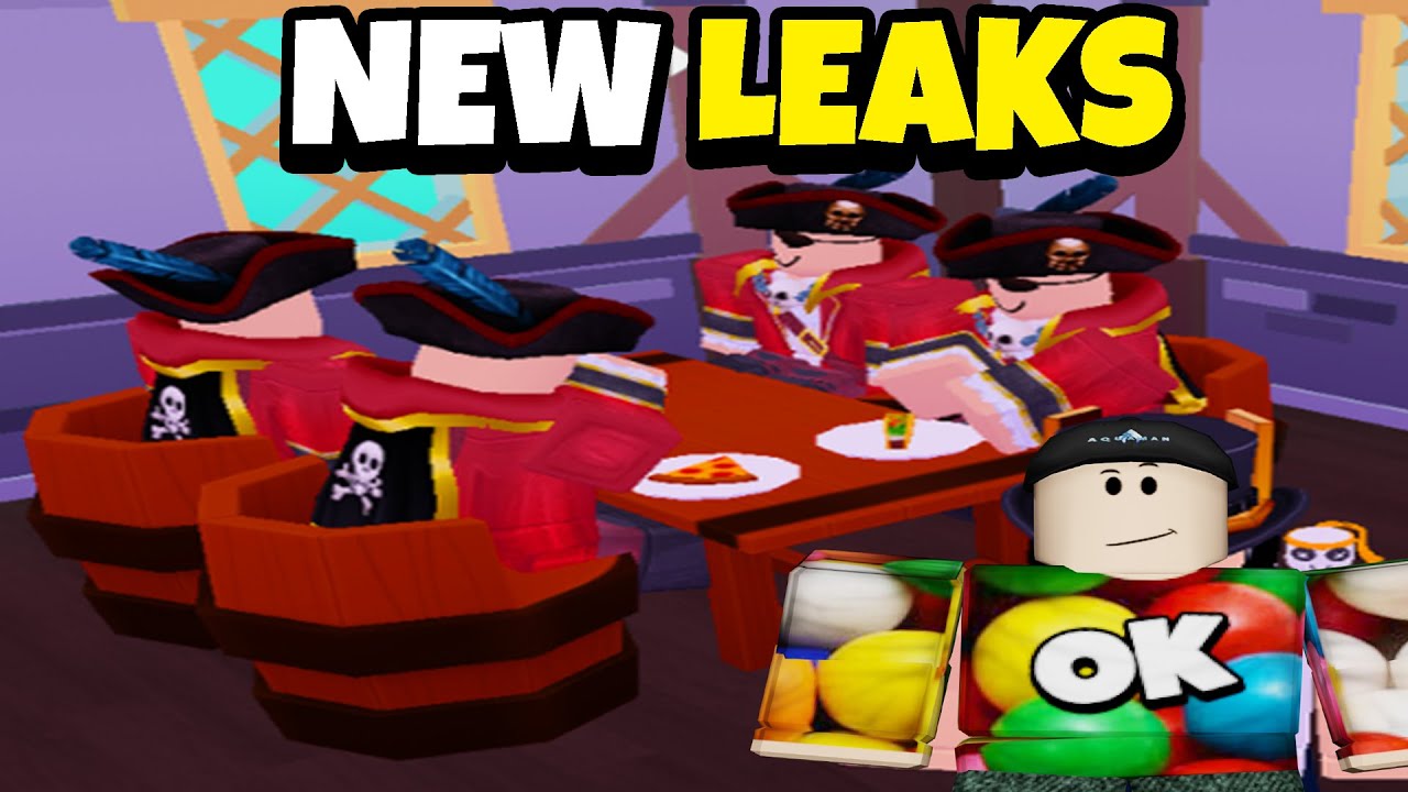 NEW PIRATE UPDATE LEAKS IN MY RESTAURANT! (ROBLOX)