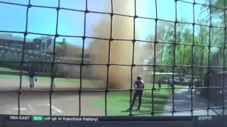 Bridgewater at Lynchburg Softball Dust Devil on SportsCenter