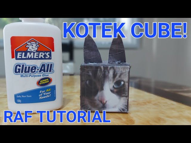 How To Make A Floppa Cube! (Roblox Raise a Floppa Irl) #floppa #howto  #tutorial #howtomake #roblox 