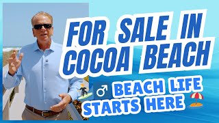 Oceanfront Condo For Sale in Cocoa Beach | Walk to Pier, Ron Jon, Restaurants &amp; More!