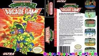 Teenage Mutant Ninja Turtles II The Arcade Game Nintendo Commercial Retro Toys and Cartoons screenshot 5