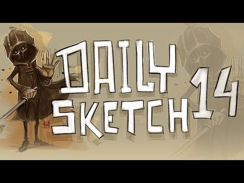 Daily Sketch #14 - Dishonored (request)