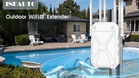 How to Setup the Outdoor WiFi Extender?