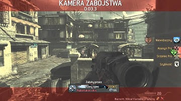 Mw3 23 kill streak , 1 kill till MOAB and...Death -_-