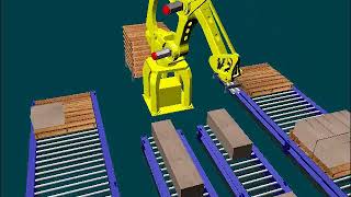 Robotic Palletizer Simulation