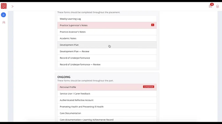 7. QUB Myprogress ePAD   Practice Assessor   Introduction to the ePAD Dashboard & Account