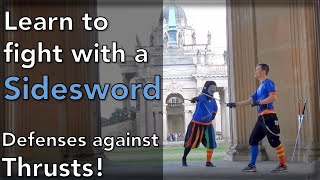 Learn Sidesword - #5 Defenses & Counters vs. Thrusts
In this series we learn how to fight with a sword - or a sidesword to be precise. The modern term Sidesword is usually referring to transitional weapons between the medieval arming sword and the renaissance rapier - in their time, they were most often called spada (= sword), which is a one handed sword that could take any shape depending on its context. This is our current interpretation of Giovanni dallAgocchies defenses & counters for the single sword. Its based on the current translation of Jherek Swanger (an older one can be found on Wiktenauer, see down below).
This a part out of fifth principal heading (out of six in total), Giovanni dallAgocchie used to teach fighting with a sword.
Free Lesson Plan #2 (pdf):
https://www.dropbox.com/s/cmje5yt3r6xn91v/Sidesword_Lessons.pdf?dl=0
Future lessons (videos) will be:
- Voids vs. Parries
- Different starting guards
- Historical defense & counters drill
- Provocations (multiple lessons)
- Strette (close play, multiple lessons)
- Tempi, moments to attack (Already did that! :D https://youtu.be/QhnEJ025Duo)
We used a Malleus Martialis, a Regenyei and a Kvetun Sidesword to film these.
Image & Media sources:
https://wiktenauer.com/wiki/Achille_Marozzo (images)
https://wiktenauer.com/wiki/Giovanni_dall%27Agocchie (you find the old translation here)
Timestamps:
00:00 Intro
00:50 Adding a retreat to your drills
02:10 Against a stoccata (thrust from below)
05:05 Against an imbroccata (thrust from above)
07:35 Voiding vs. thrusts
08:41 Combining eveything weve learned
09:25 Outro
If you would like to support us, visit our patreon:
https://www.patreon.com/SchildwachePotsdam
Follow us on instagram:
https://www.instagram.com/schildwachepotsdam/
♪♪♪♪♪♪♪♪♪♪♪♪♪♪♪♪♪♪♪♪♪♪♪♪♪♪♪♪♪♪
Music Provided: Mediacharger - https://www.youtube.com/user/MediaCharger
Music Created By: Random Mind
Song Title: The Old Tower Inn
Credit link: https://goo.gl/cN3oi3
Creative Commons: Attribution
Music: The Witcher 3 - OST
Music Created By: Marcin Przybyłowicz, Mikolai Stroinski and Percival ♪♪♪♪♪♪♪♪♪♪♪♪♪♪♪♪♪♪♪♪♪♪♪♪♪♪♪♪♪♪
#hema #sidesword #fencing Learn Sidesword - #5 Defenses & Counters vs. Thrusts