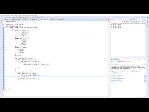 3*4 matrix multiplication try catch and inverse matrix