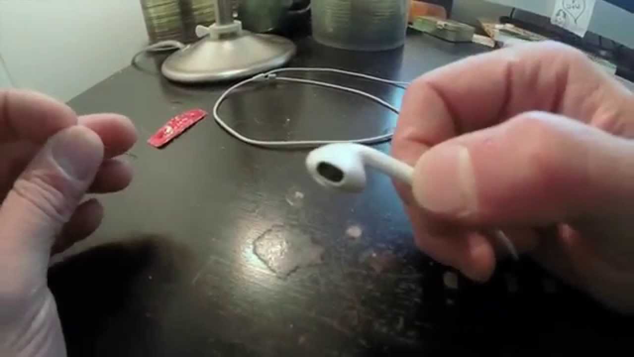 How to bring back the sound in Apple earbuds - YouTube