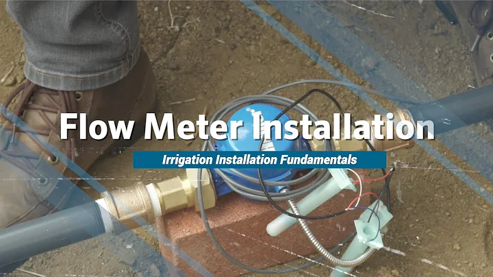 How to Install a Flow Meter in an Irrigation System